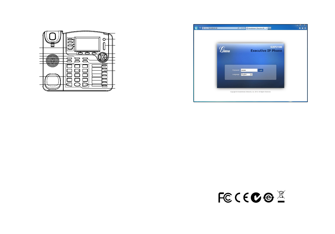 Страница 5/23] - Инструкция: Телефон GRANDSTREAM NETWORKS GXP2100