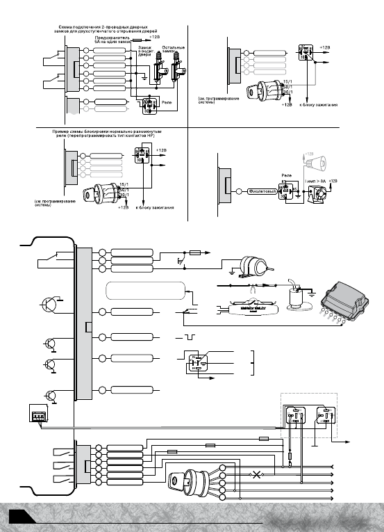 Cobra 3190 схема подключения